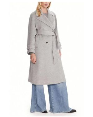 Marella Belted Coats - Gris