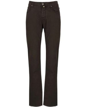 Jacob Cohen Straight Trousers - Gris