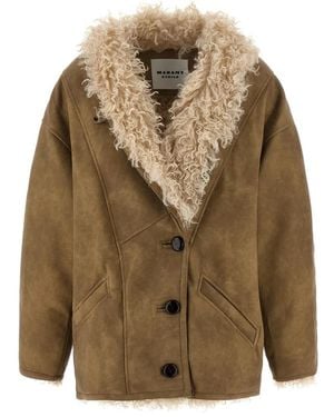 Isabel Marant Faux Fur & Shearling Jackets - Green
