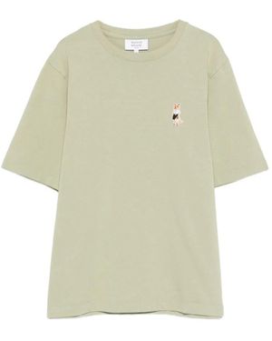 Maison Kitsuné T-Shirts - Green