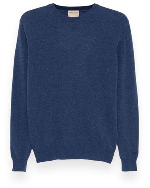 Woolrich Round-Neck Knitwear - Blue