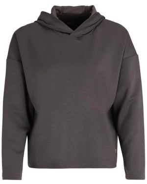 Fila Hoodies & Sweatvesten ,Grijs ,Viscose Sweatshirt