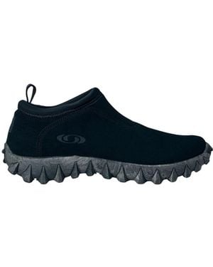 Salomon Fitness ,Zwart ,Wol Snowclog Og Sneakers - Blauw