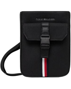 Tommy Hilfiger Messenger Bags - Black