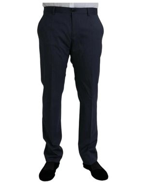 Dolce & Gabbana Suit Trousers - Blue