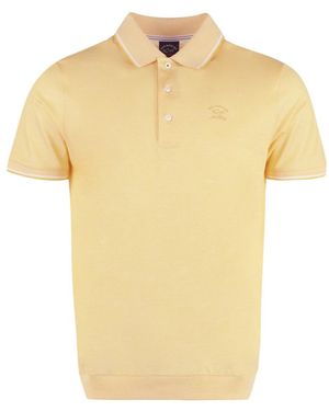 Paul & Shark Polo Shirts - Yellow