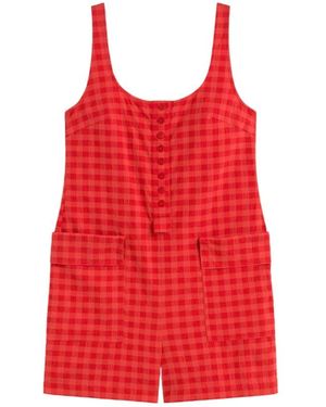 Thinking Mu Playsuit - Rood