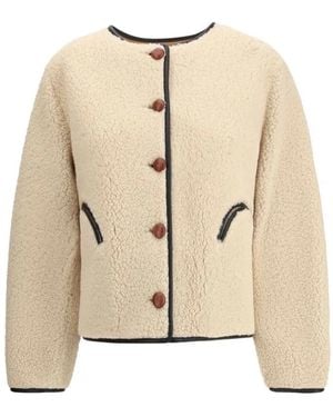 Blazé Milano Faux Fur & Shearling Jackets - Neutro