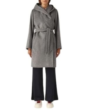 Max Mara Jassen ,Grijs ,Wol Jassen
