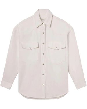 Agolde Shirts - White