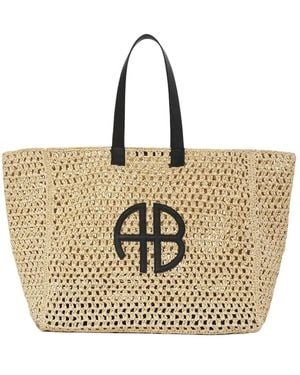 Anine Bing Tote Bags - Metallizzato