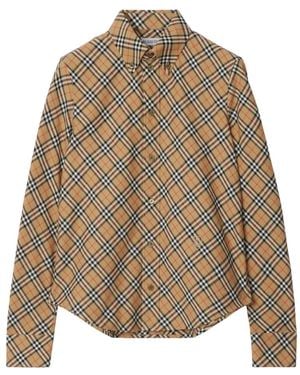 Camisas Burberry de mujer Rebajas en linea hasta el 50 de descuento Lyst