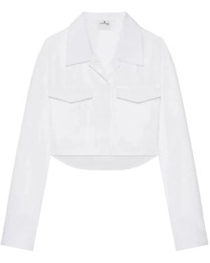 Courreges Overhemden ,Wit ,Shirts