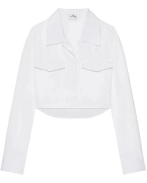 Courreges Overhemden ,Wit ,Shirts