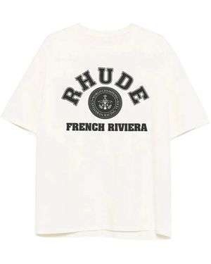 Rhude T-Shirts - Bianco