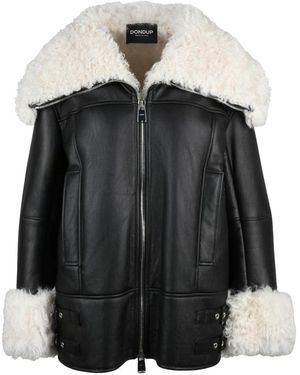 Dondup Leather Jackets - Negro