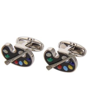 Paul Smith Artist Palette Cufflinks - Grau