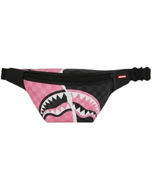 Sprayground Tassen ,Roze ,Tear Sip Savvy Crossbody - Zwart