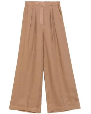 Lorena Antoniazzi Wide Trousers - Brown