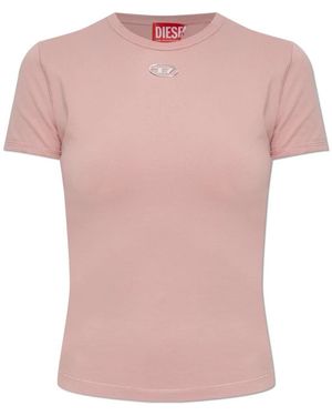 DIESEL T-Shirts - Pink