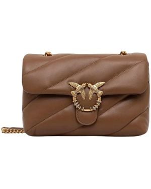 Pinko Shoulder Bags - Marrone