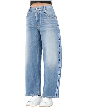 DSquared² Loose-Fit Jeans - Blu