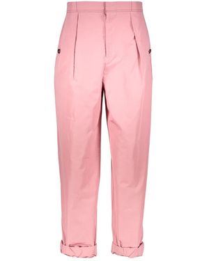 Bottega Veneta Straight Trousers - Pink