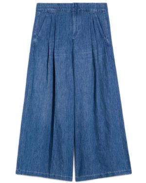 Max Mara Wide Jeans - Azul