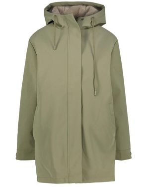 Amélie & Amélie Stilvolle Kaki Jacke - Grün