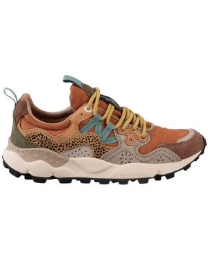 Flower Mountain Sneakers - Marrone