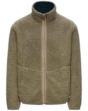 K-Way Fleece Jackets - Verde