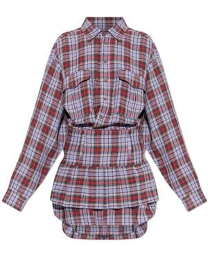 Vivienne Westwood Shirt Dresses - Purple