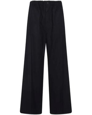 Carven Wide Trousers - Negro