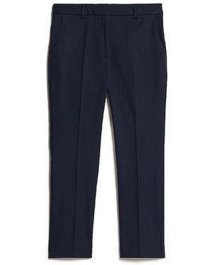 Weekend by Maxmara Cropped Trousers - Blue