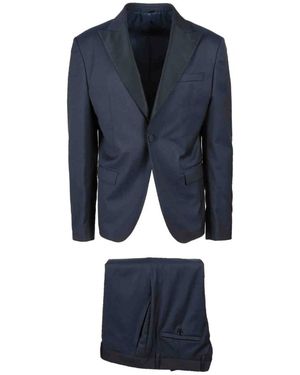 Alessandro Dell'acqua Abito in lana vergine uomo - Blu