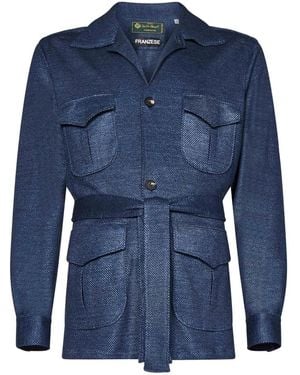 Franzese Collection Light Jackets - Blue
