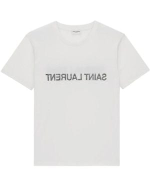 Saint Laurent T-Shirts - White
