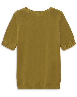 Bugatti Round-Neck Knitwear - Green