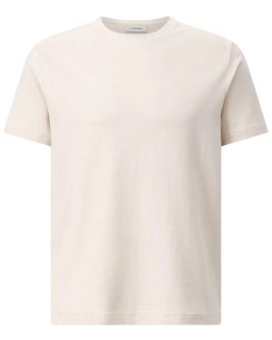 FRAME Vintage T-Shirt Met Borduurwerk - Naturel