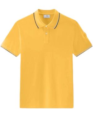 Woolrich Polo Shirts - Yellow