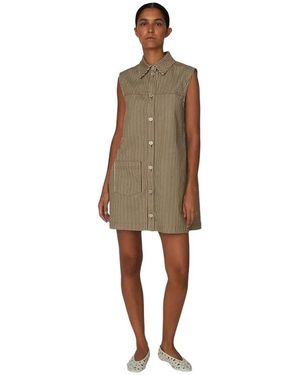 Stella Nova Shirt Dresses - Neutro