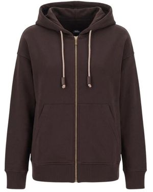 Max Mara Zip-Through Sweatshirt - Bruin