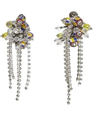 Dries Van Noten Earrings - Metallic