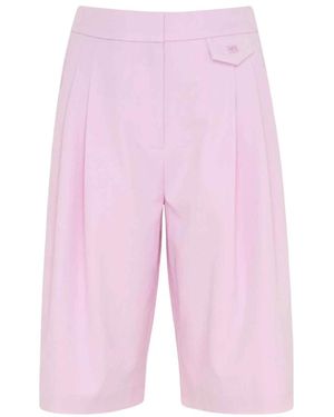 WRSTBHVR Korte Broeken ,Roze ,Tule Long Shorts