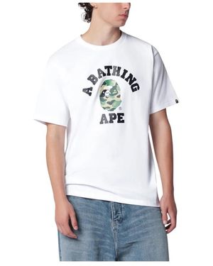 A Bathing Ape T-Shirts - White