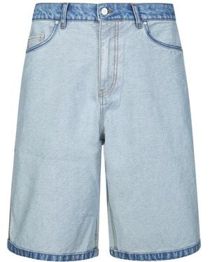 Arte' Denim Inside Out Short - Blau
