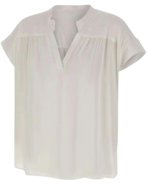 Kaos Blouses - White