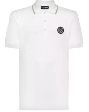 Philipp Plein Polo Shirts - Bianco