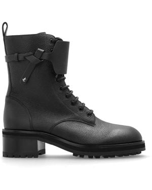 Jimmy Choo Lace-Up Boots - Zwart