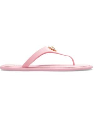 Versace Alia Gummi-Sandalen - Pink